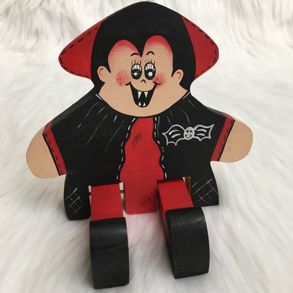Handmade Halloween Dracula Decor